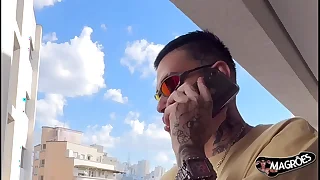 BRIGUEI COM A MINHA MINA E COMI O CUZINHO DO PARCEIRO